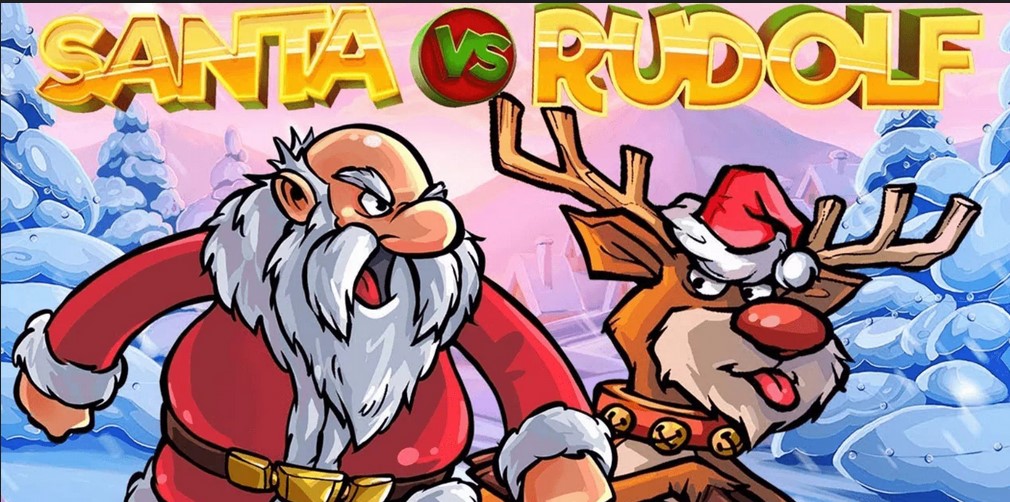 Santa vs Rudolf:  Το Χριστουγεννιάτικο φρουτάκι της NetEnt