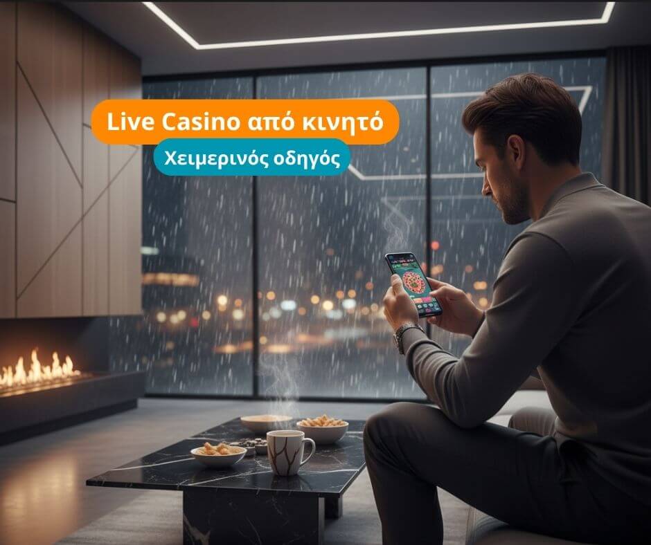 live casino από κινητό