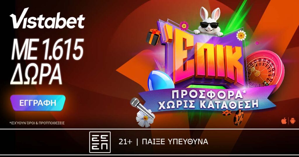 vistabet free spins pasxa